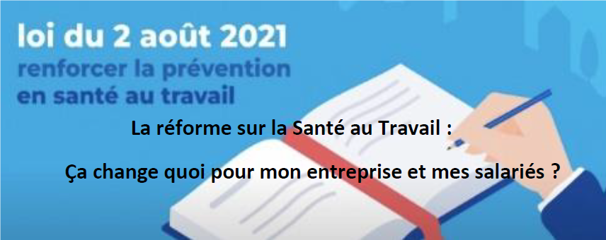 REFORME SANTE AU TRAVAIL CA CHANQUE QUOI